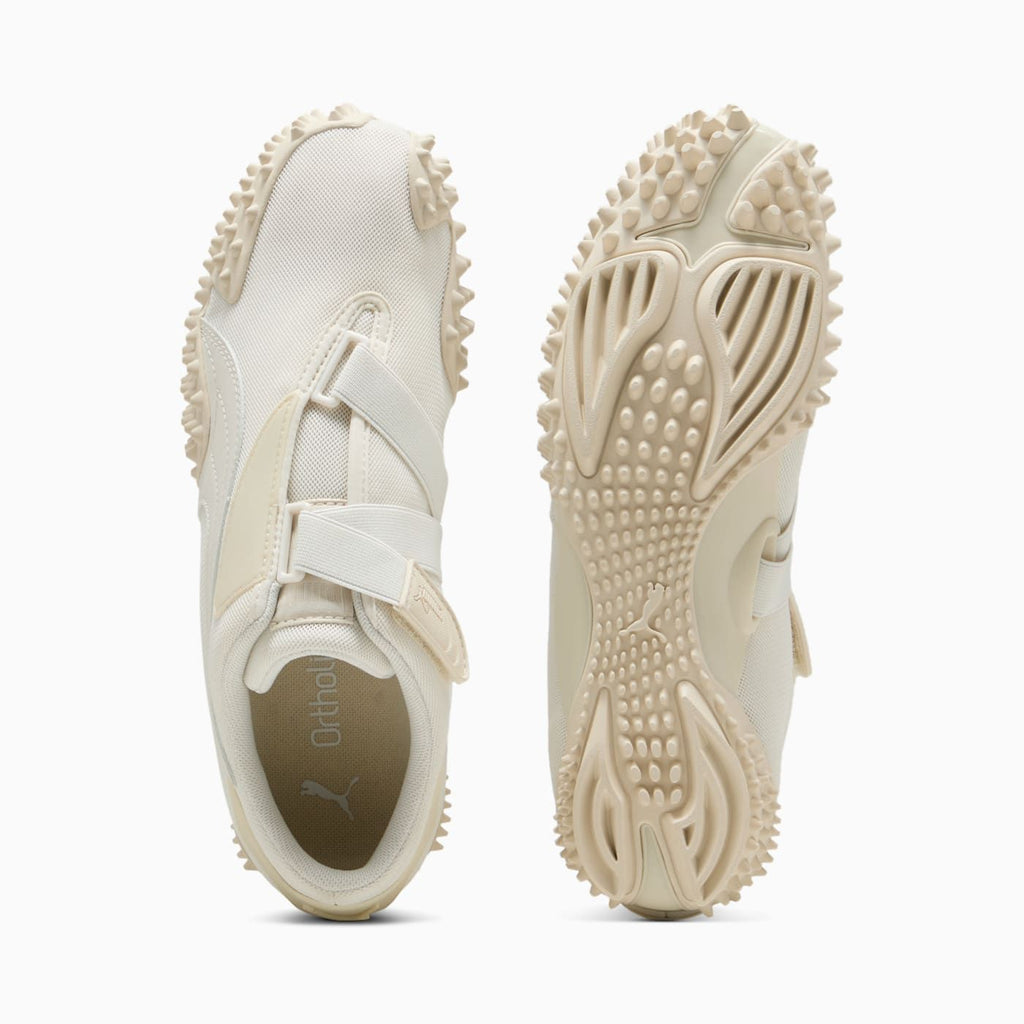 Mostro OG Prime Women's Shoes - Warm White-Alpine Snow - Top View and Outsole