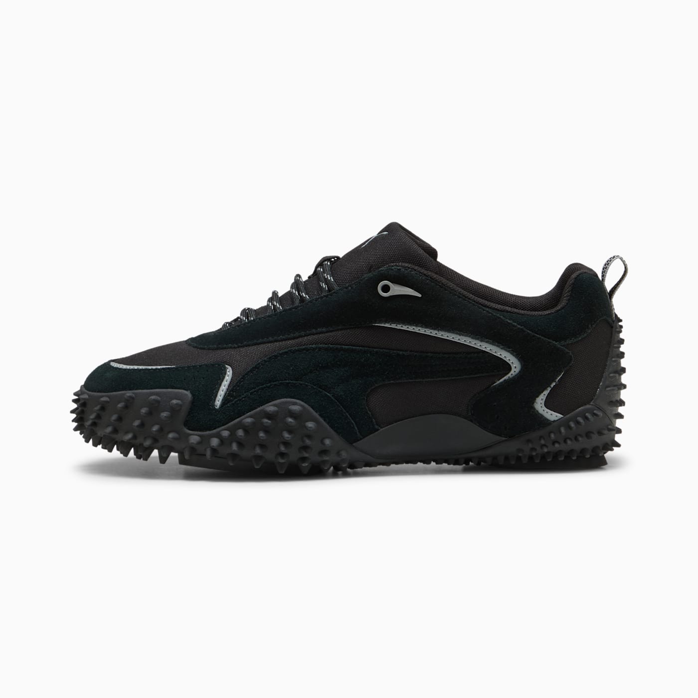 Mostro XC Prime Men's Shoes - PUMA Black-Flat Mid Gray - Side Profile - Lateral