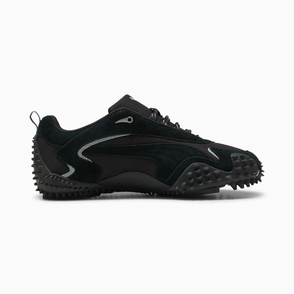 Mostro XC Prime Men's Shoes - PUMA Black-Flat Mid Gray - Side Profile - Medial