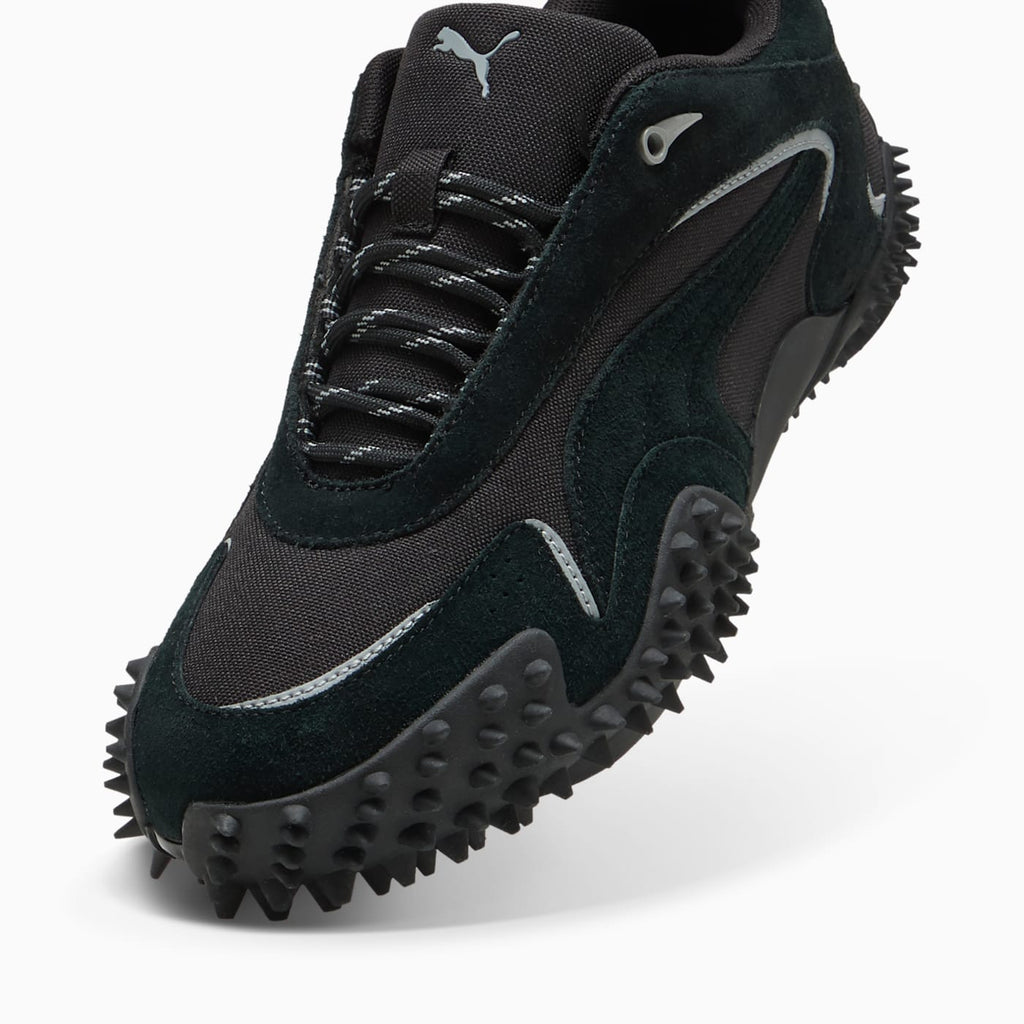Mostro XC Prime Men's Shoes - PUMA Black-Flat Mid Gray - Angled Studio / Lifestyle Shot