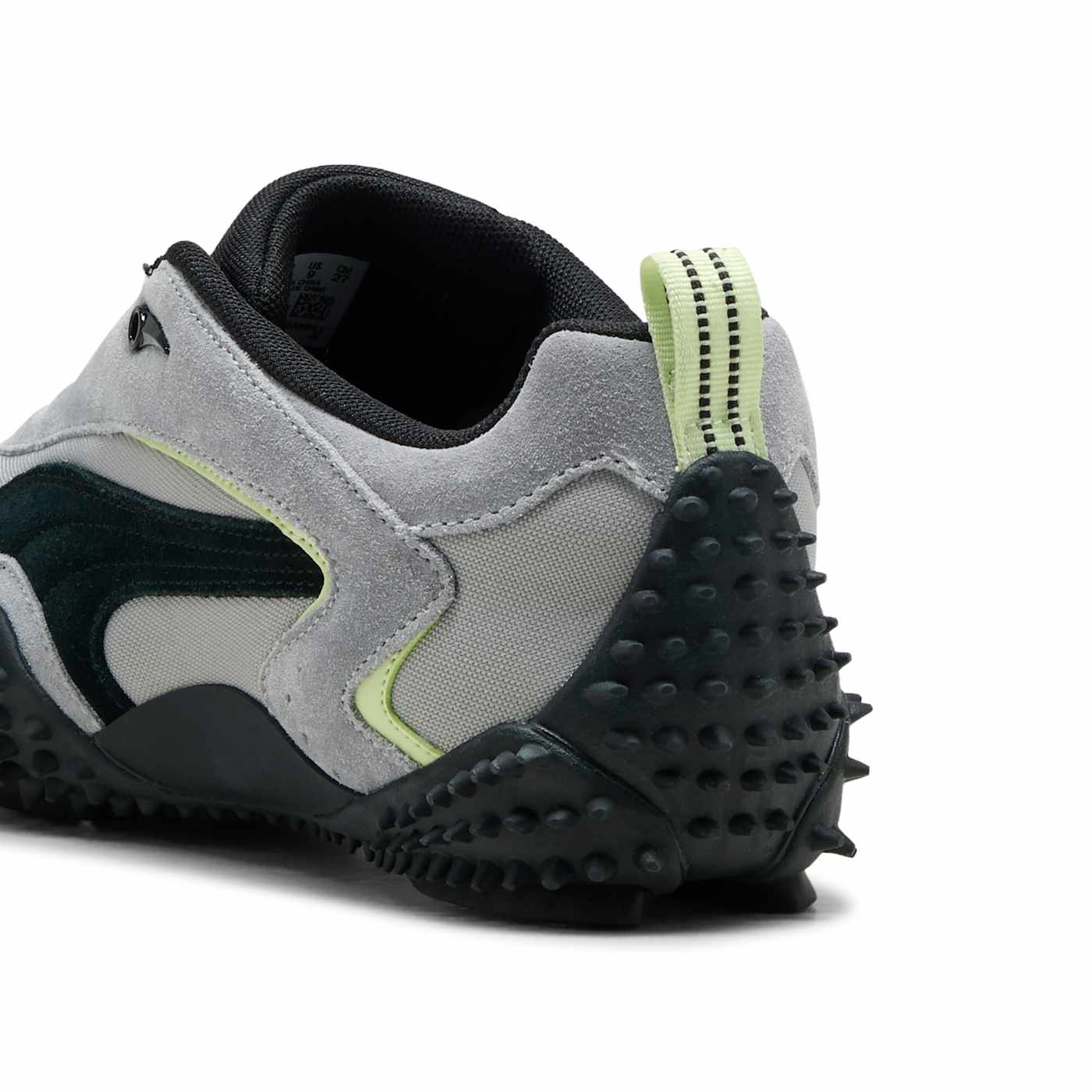 Mostro XC Prime Men's Shoes - Gray Echo-PUMA Black - Back / Heel View