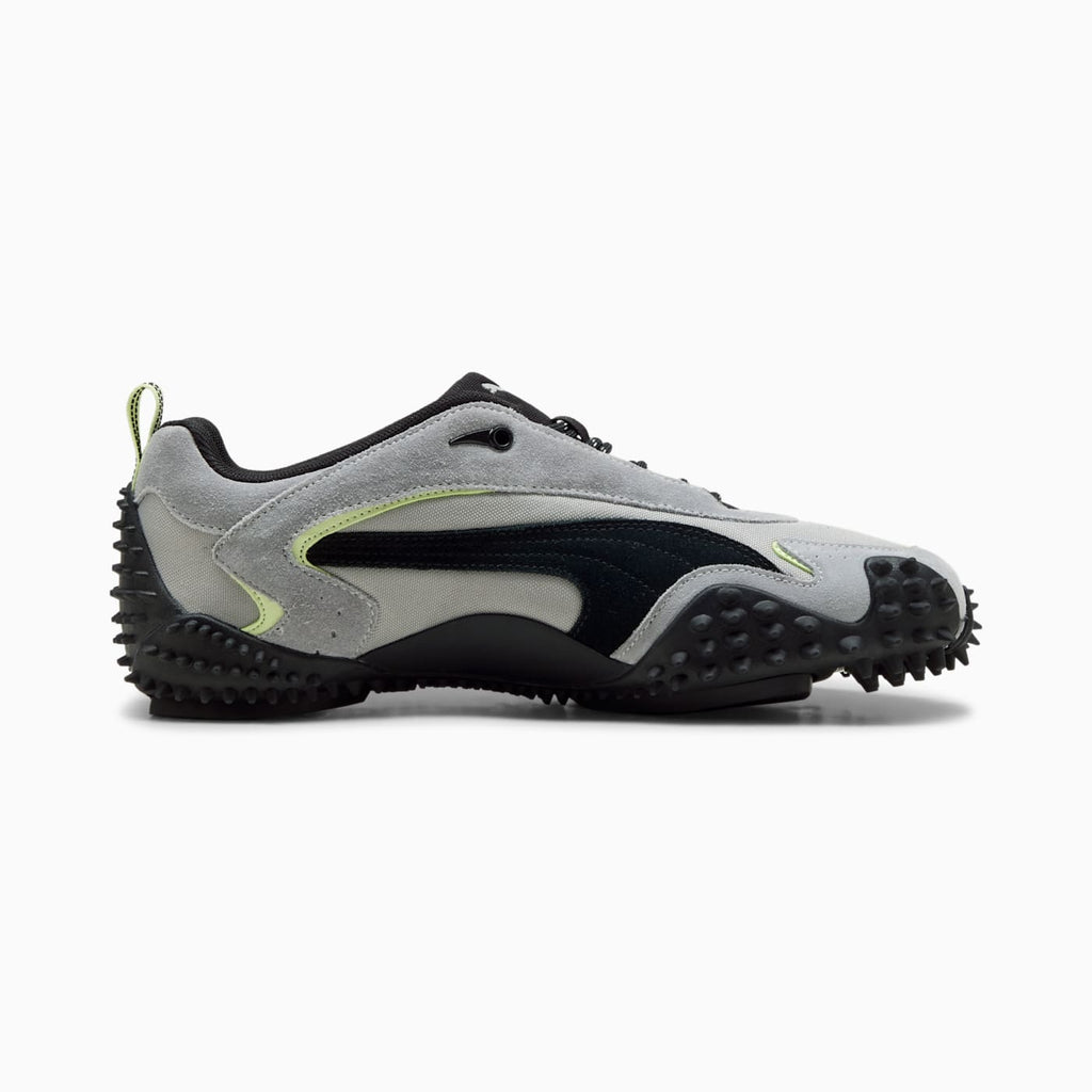 Mostro XC Prime Men's Shoes - Gray Echo-PUMA Black - Side Profile - Medial
