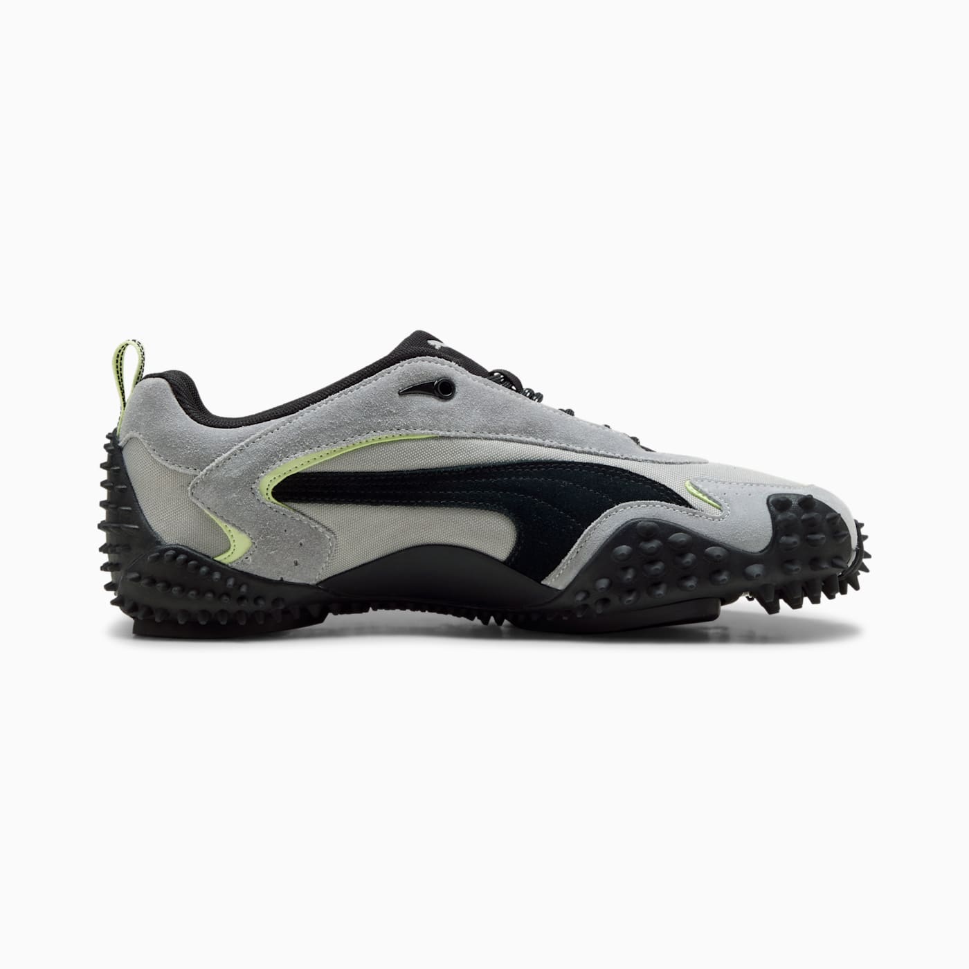 Mostro XC Prime Men's Shoes - Gray Echo-PUMA Black - Side Profile - Medial