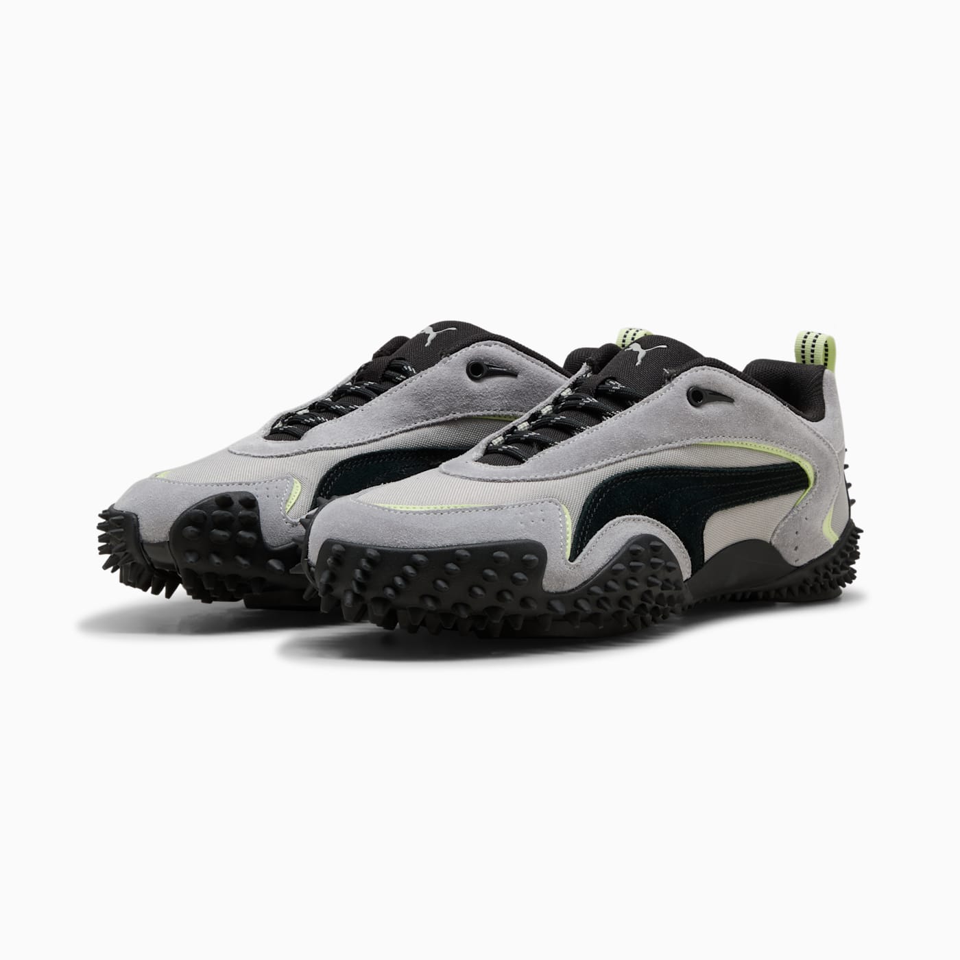 Mostro XC Prime Men's Shoes - Gray Echo-PUMA Black - Clean Studio Shot