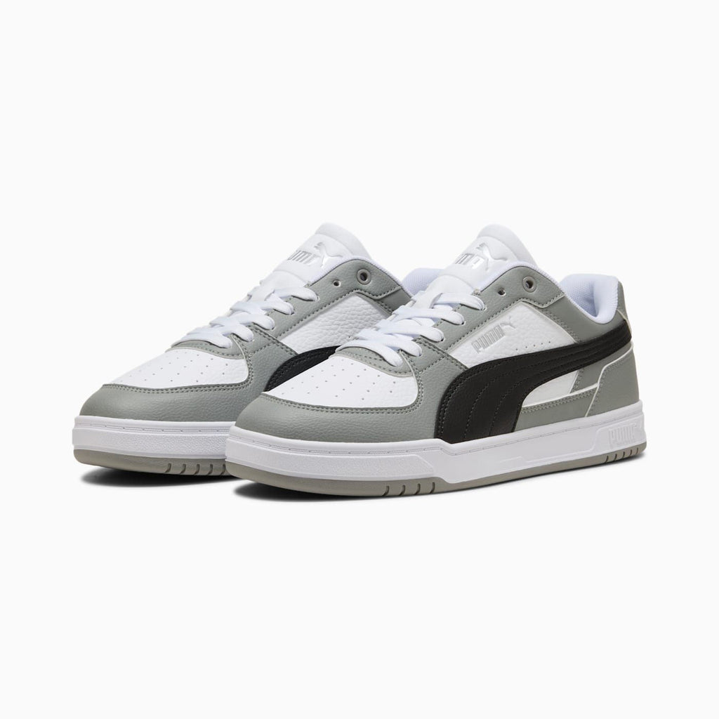 Puma Caven III Men's Shoes - PUMA White-PUMA Black-Gra - Clean Studio Shot