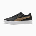 Court Lally Topcat Women's Shoes - PUMA Black-Toasted Al - Side Profile - Lateral