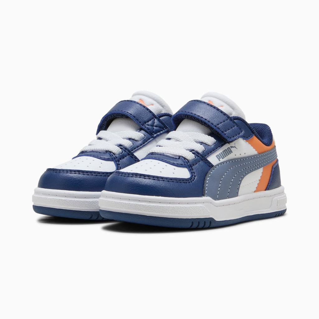 PUMA Caven III Block AC+ Infant Shoes - Blue Jewel- - Clean Studio Shot