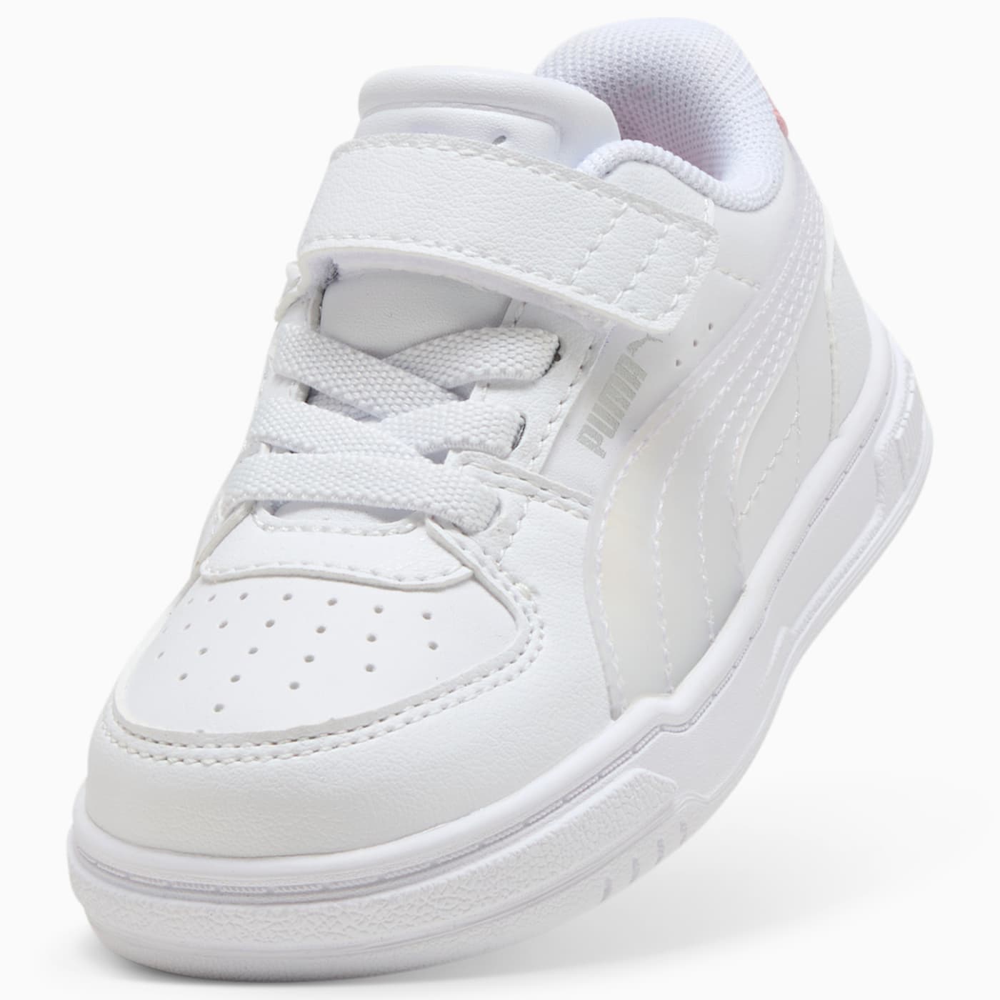 PUMA Caven III Holo 2.0 AC+ PUMA Whi Infant Shoes - Angled Studio / Lifestyle Shot