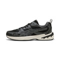 PUMA Milenio Tech 2000 Crafted Leather Sneakers-Black-Gray Echo view 2