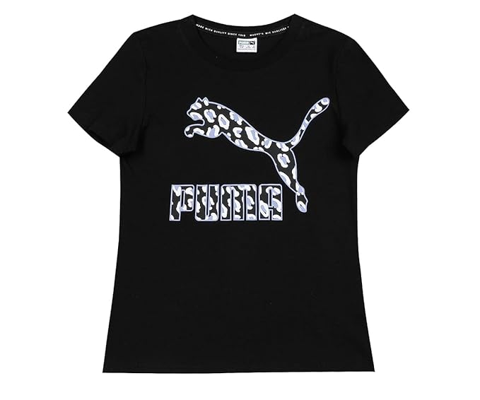 Classics 90's Prep Logo Tee Youth - PUMA Black