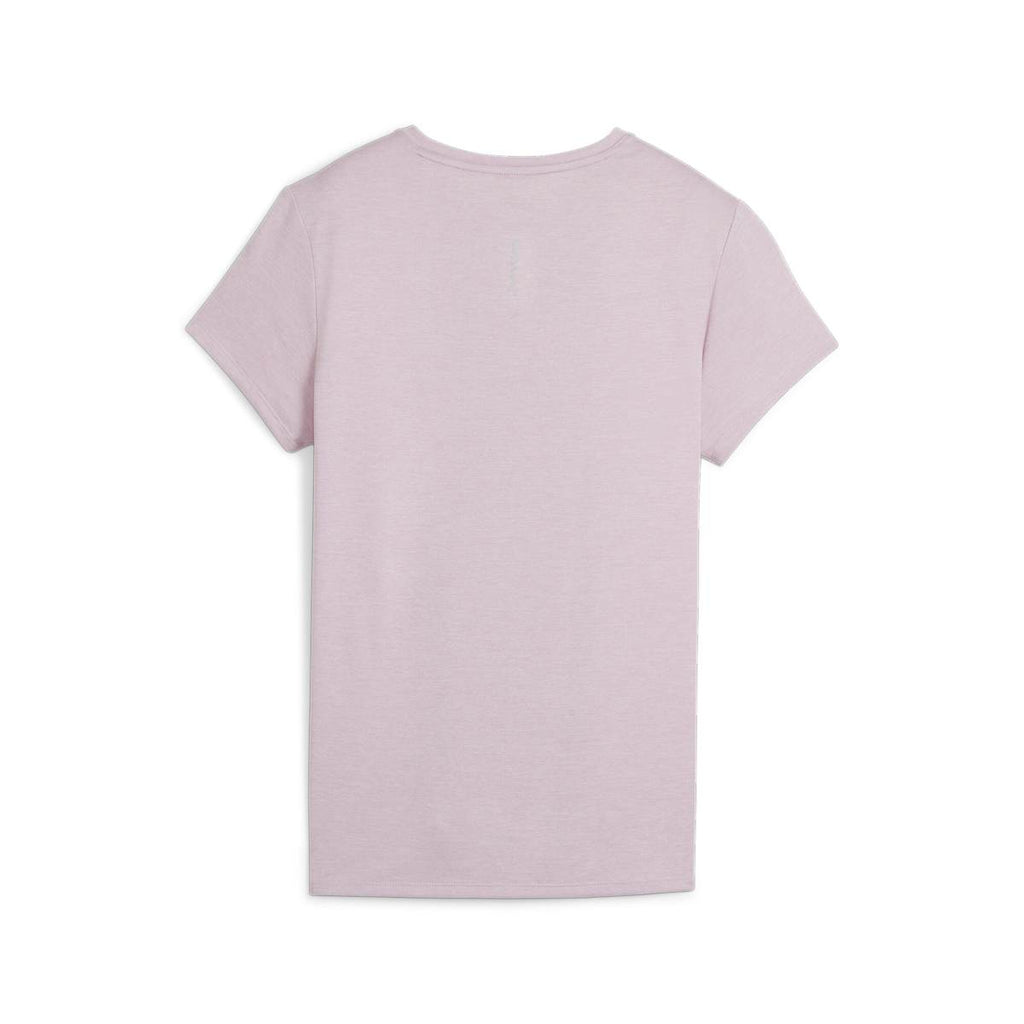 RUN FAVORITE HEATHER SS TEE W Grape Mist model image
