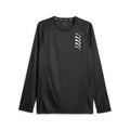 PUMA FIT Long Sleeve Logo Graphic Tee Men - PUMA Black