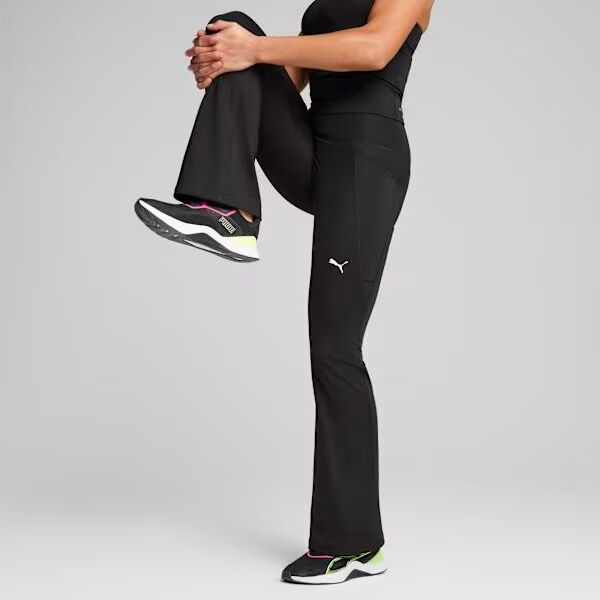 Train All Day Essentials Bootcut Pants Women - PUMA Black - model view 1