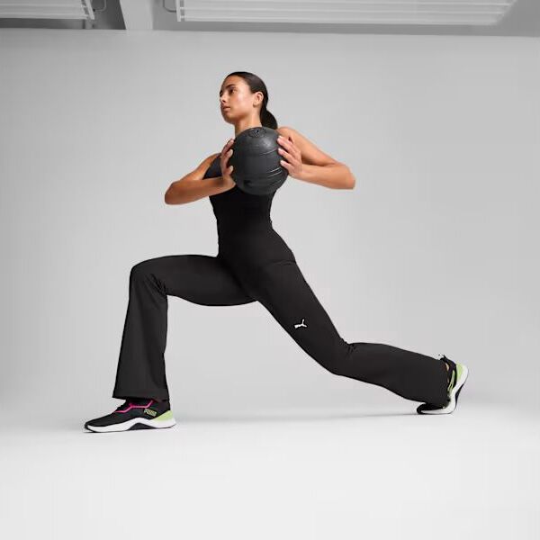 Train All Day Essentials Bootcut Pants Women - PUMA Black - model view 3
