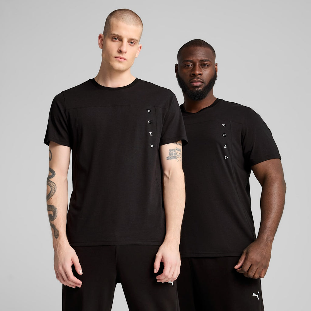 TAD TECH Tri-Blend Tee Men - PUMA Black model image