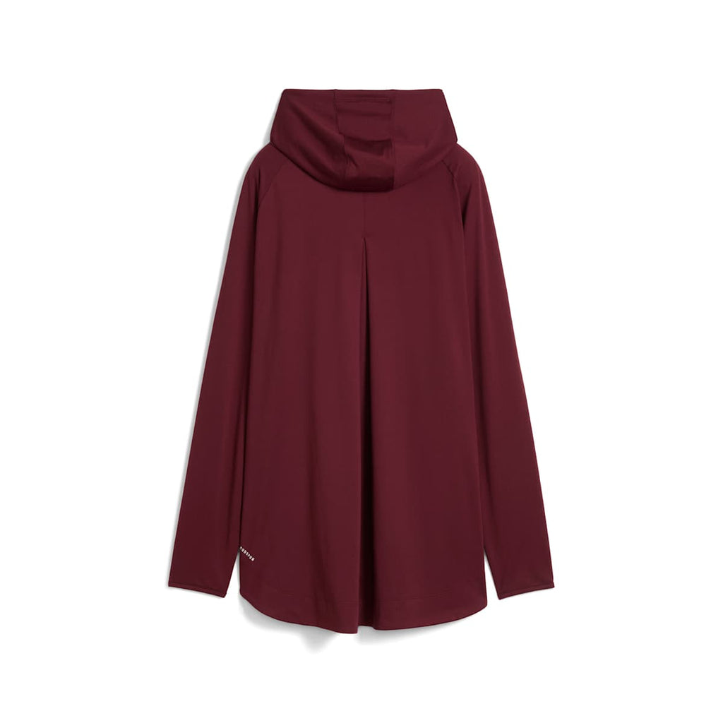 MODEST HOODIE Ruby Shimmer model image