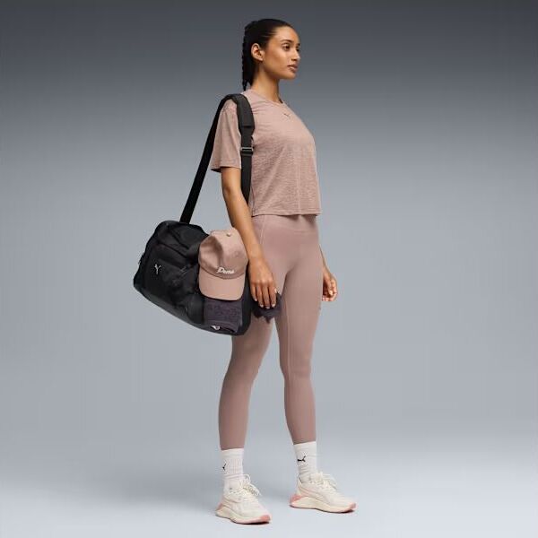 CLOUDSPUN Relaxed Tee Women - Sandstone Heather model full view