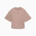 CLOUDSPUN Relaxed Tee Women - Sandstone Heather product front view