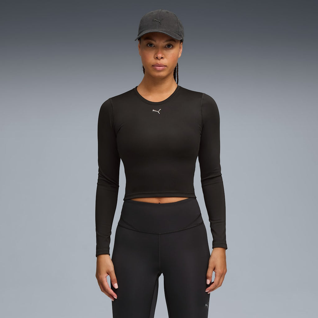 W GREEN TERRAINS LONG SLEEVE PUMA Black model image