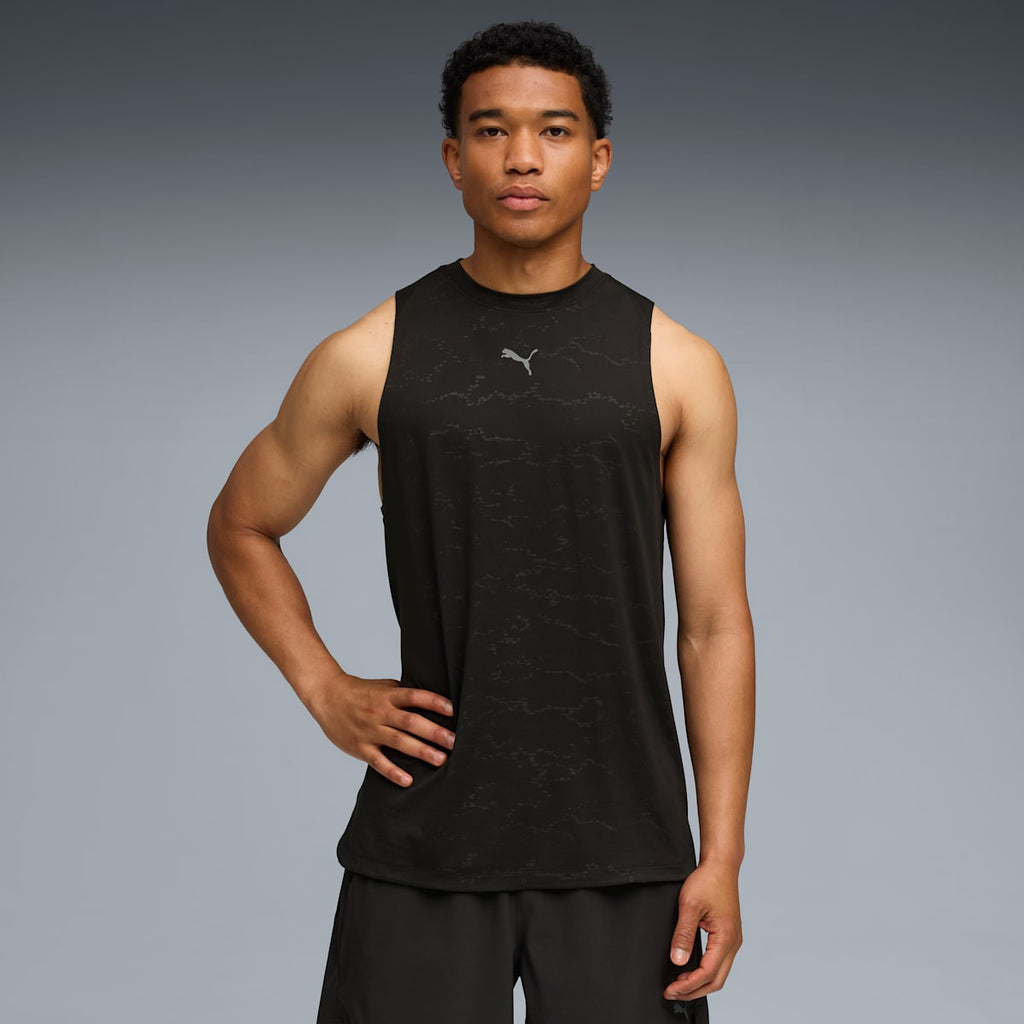 CLOUDSPUN Training Tank Men - PUMA Black model image
