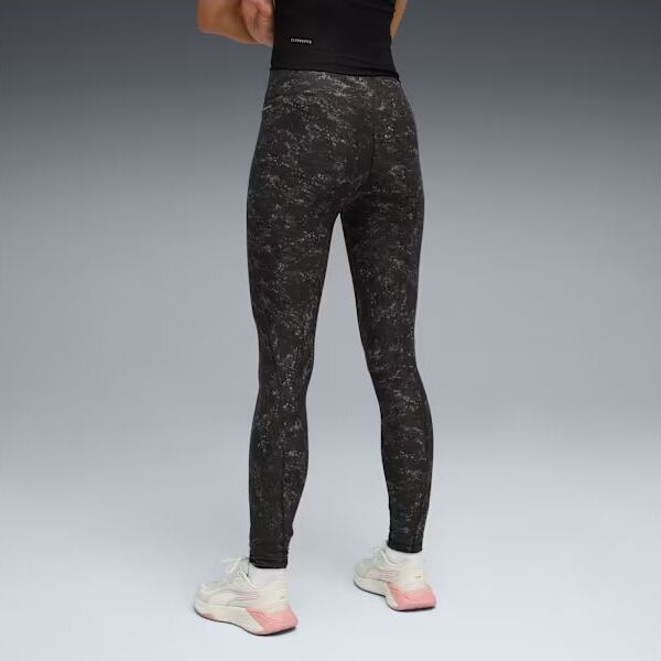 CLOUDSPUN Printed Tights Women - PUMA Black - back model view