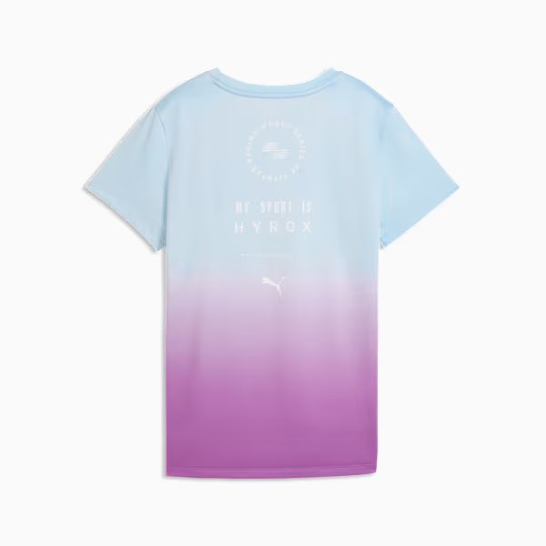Women's PUMA x HYROX Poly Graphic Tee Lucite alternate view