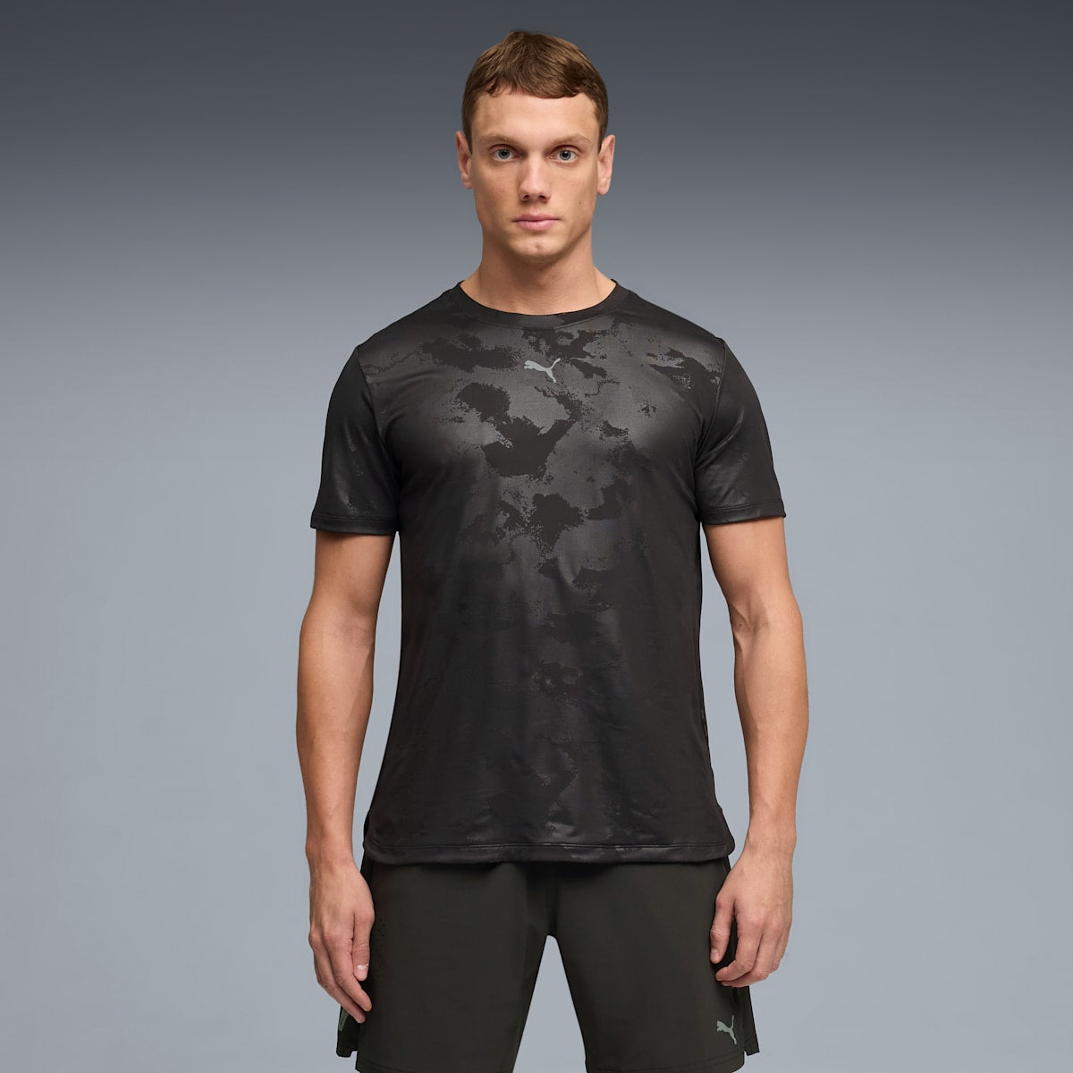 CLOUDSPUN Embossed Tee Men - PUMA Black model image