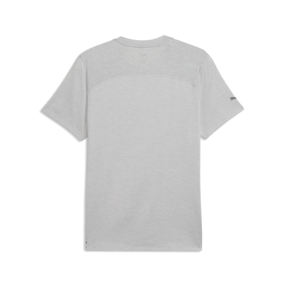 CLOUDSPUN Branded Tee Men - Light Gray Heather model image