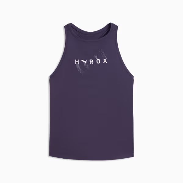 Women's PUMA x HYROX CLOUDSPUN Racerback Tank front view