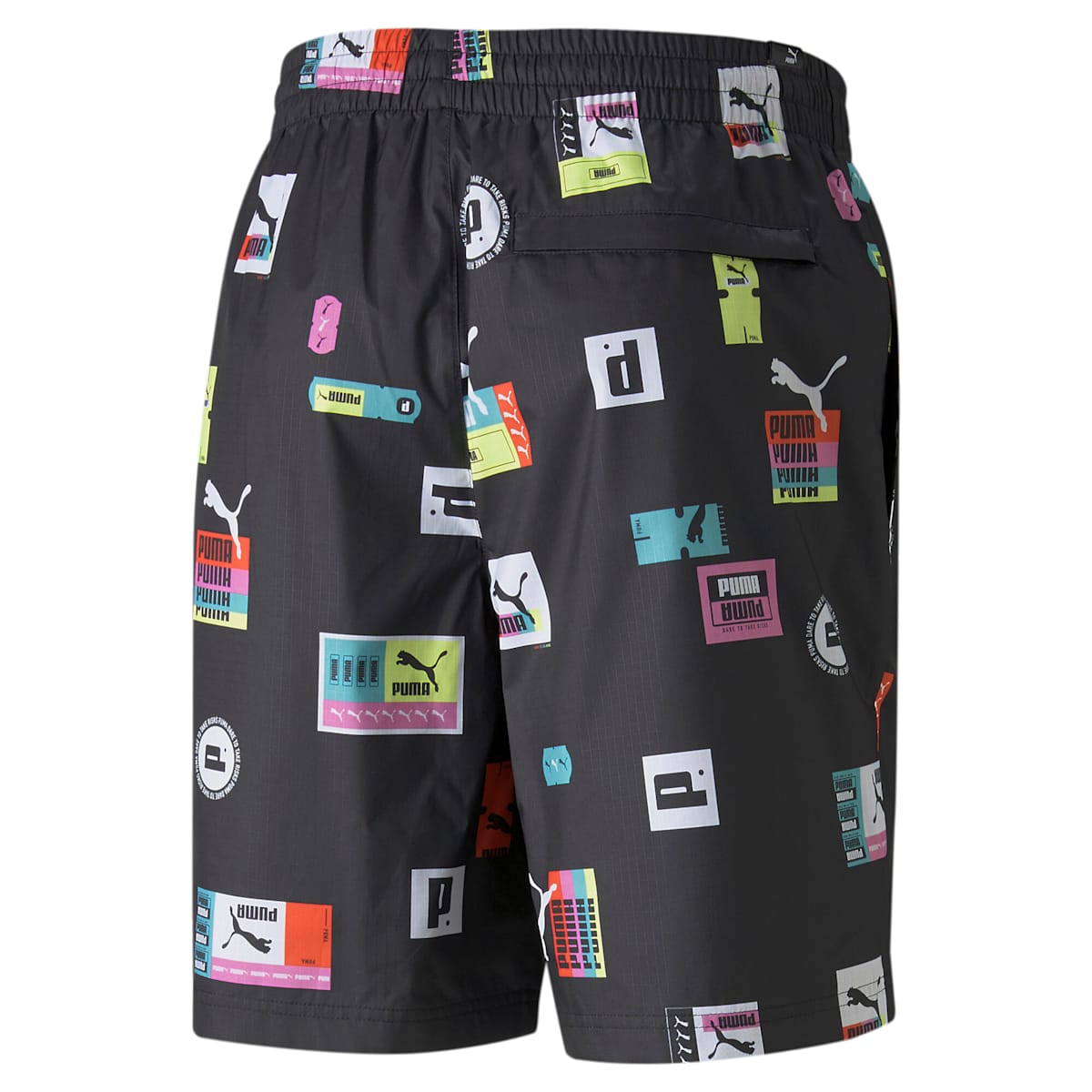 Brand Love AOP Shorts 8" WV Puma Black model image