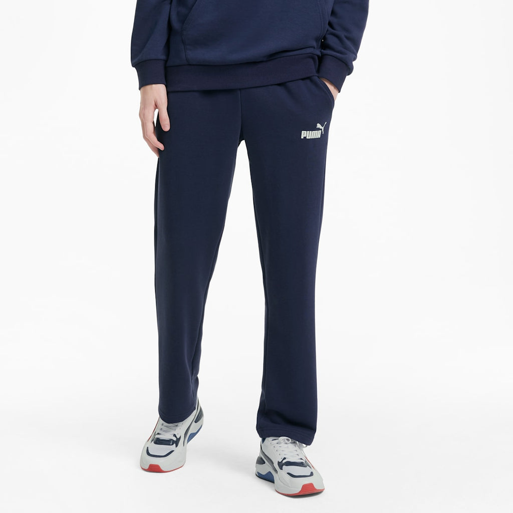 Essentials Logo Sweatpants Men - Peacoat model image