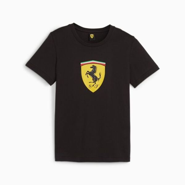 Ferrari Race Big Shield Tee Kids - PUMA Black - view 1