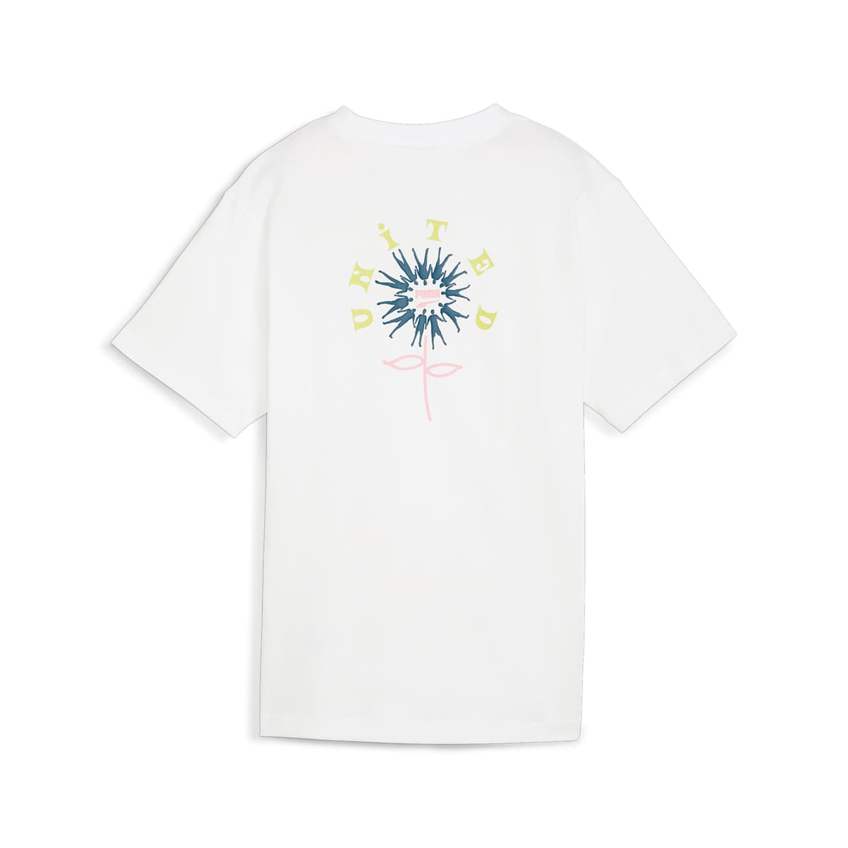 DOWNTOWN Relaxed Graphic Tee White model image