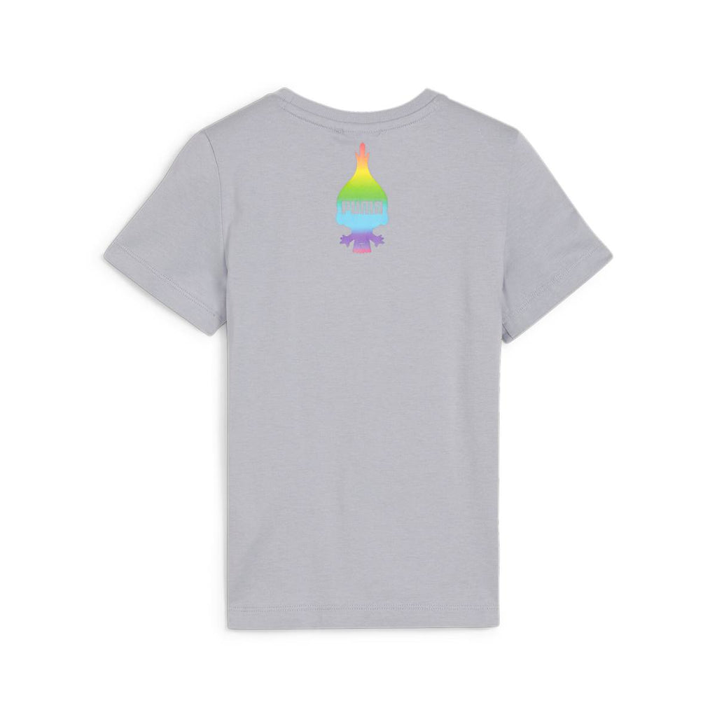 PUMA x TROLLS Kids' Tee - Gray Fog model image