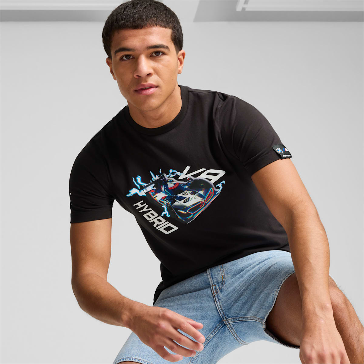 BMW MMS CAR GRAPHIC TEE Black model image