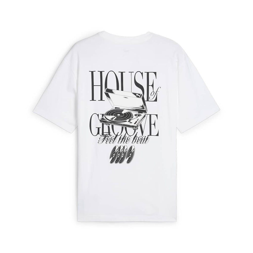 GRAPHICS HOUSE OF GROOVE Relaxed Tee PUM model image