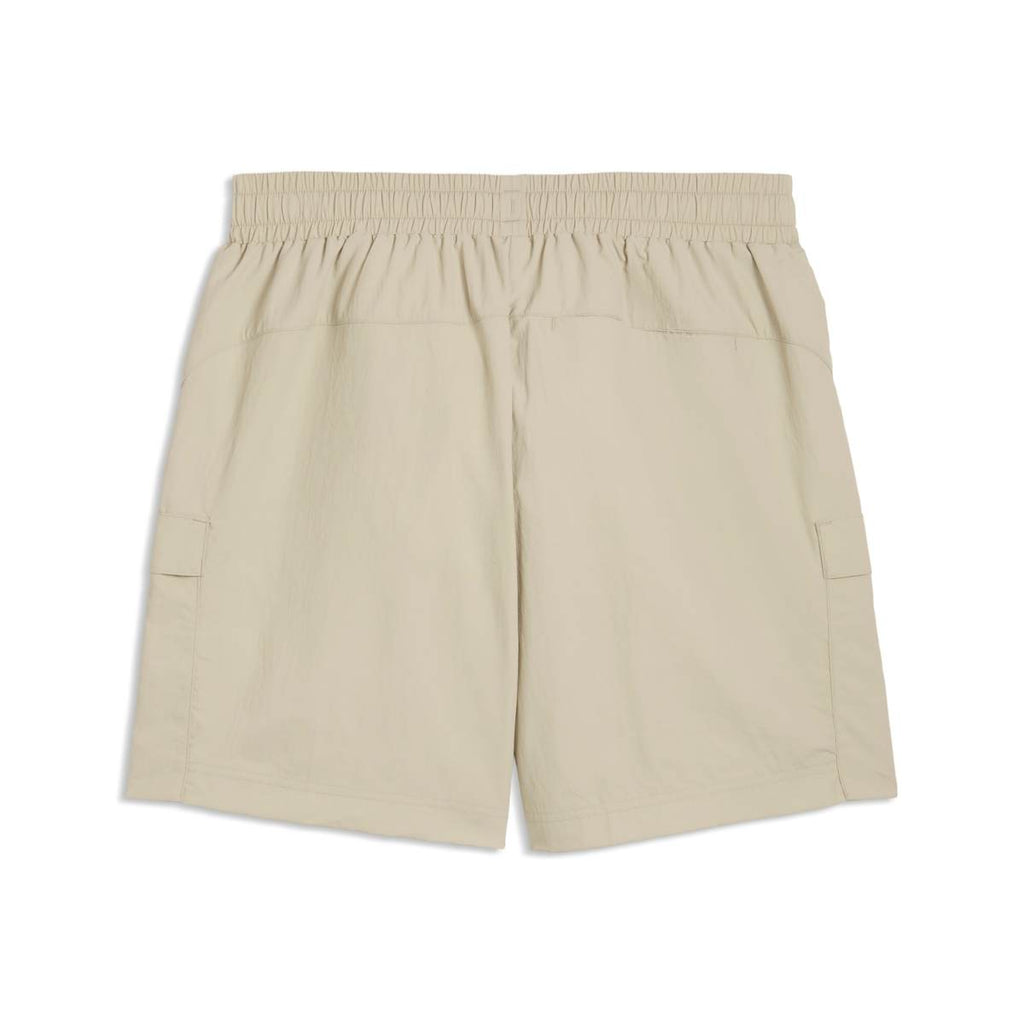 WARDROBE Essentials Relaxed Cargo Shorts 6" Men - Pebble Gray - back