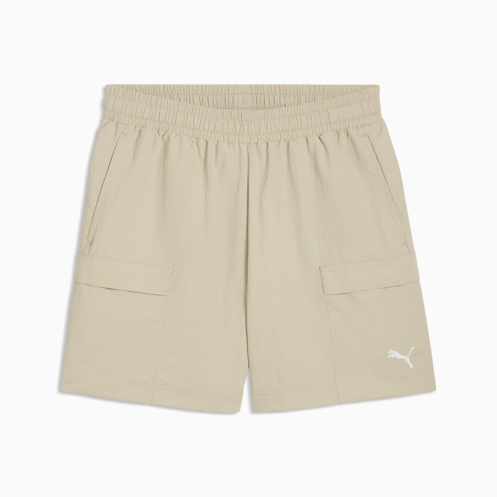 WARDROBE Essentials Relaxed Cargo Shorts 6" Men - Pebble Gray - front