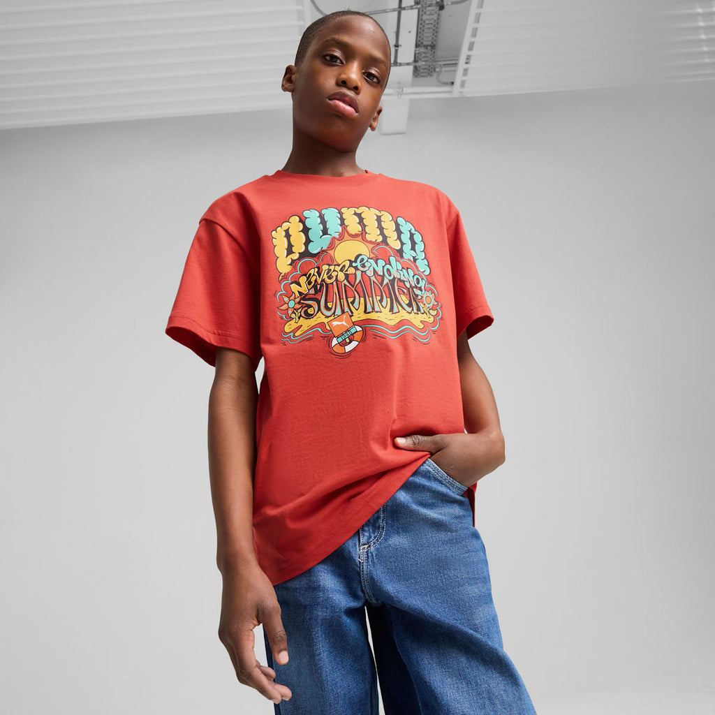 Graphics Puma Tee III B Red Fire model image