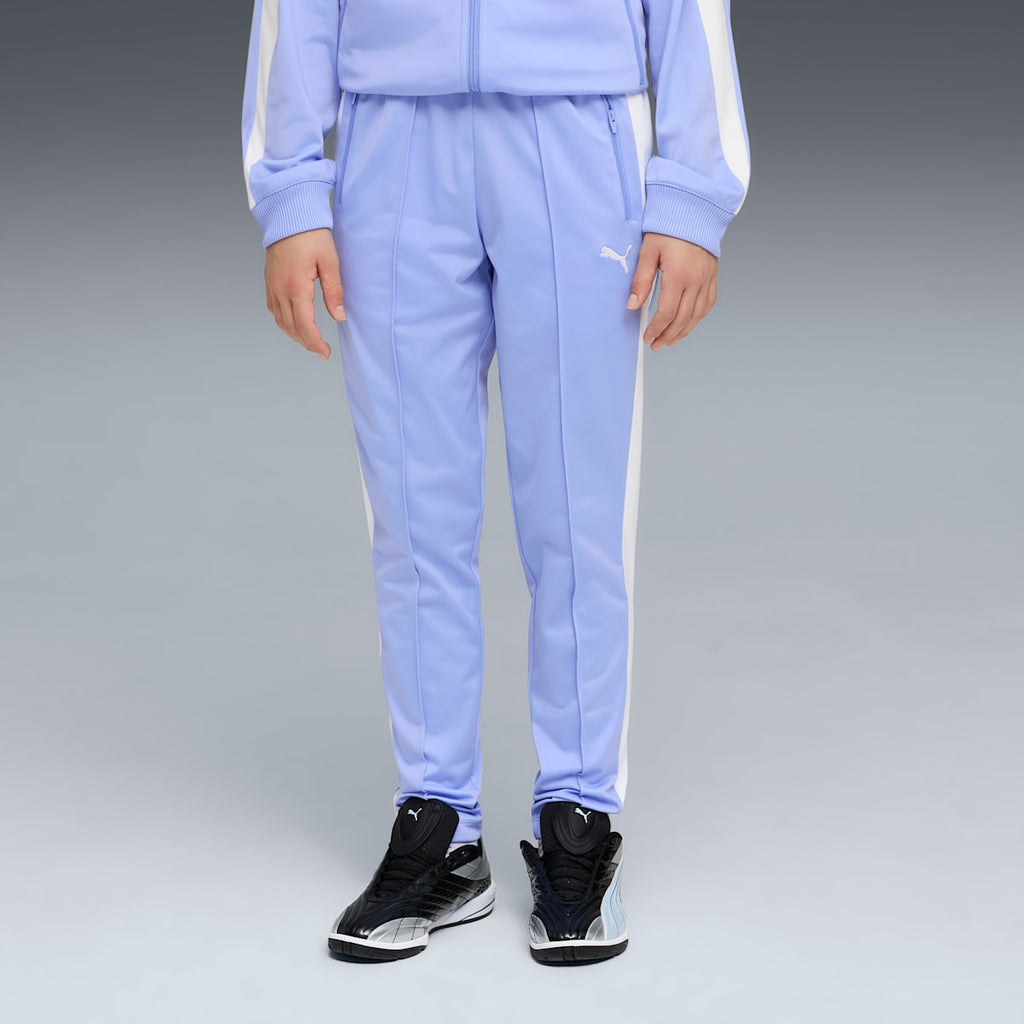 T7 ALWAYS ON Slim Track Pants Youth - Intense Lavender model image