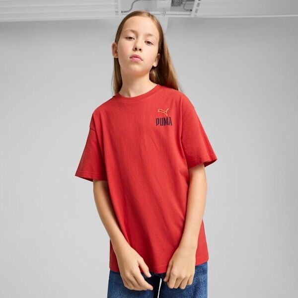 Road To Unity Relaxed Graphic Tee Youth - Red Fire - view 1