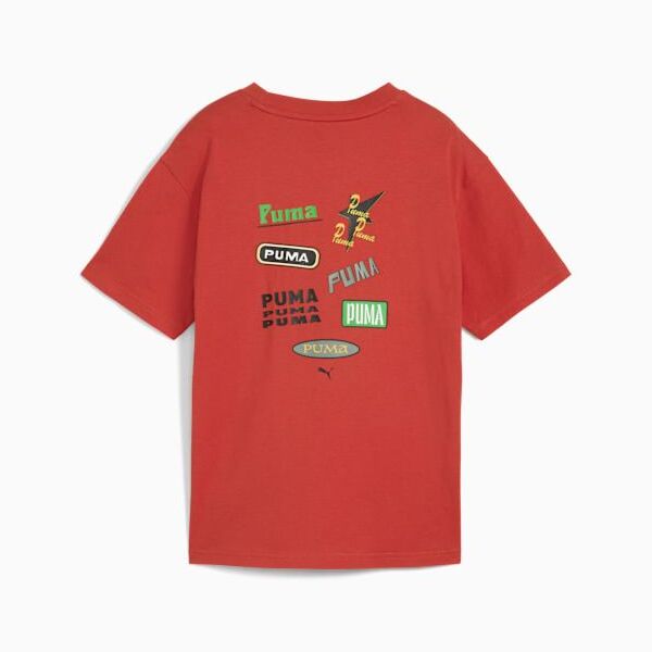 Road To Unity Relaxed Graphic Tee Youth - Red Fire - view 5