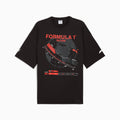 F1® Relaxed Graphic Tee Men - PUMA Black - front