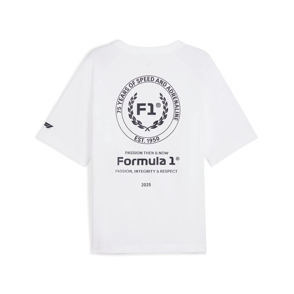 F1® 75yrs Relaxed Tee Men - PUMA White - back