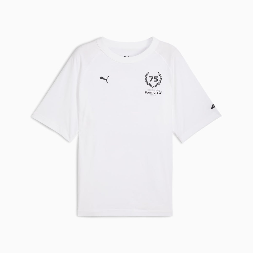 F1® 75yrs Relaxed Tee Men - PUMA White - front