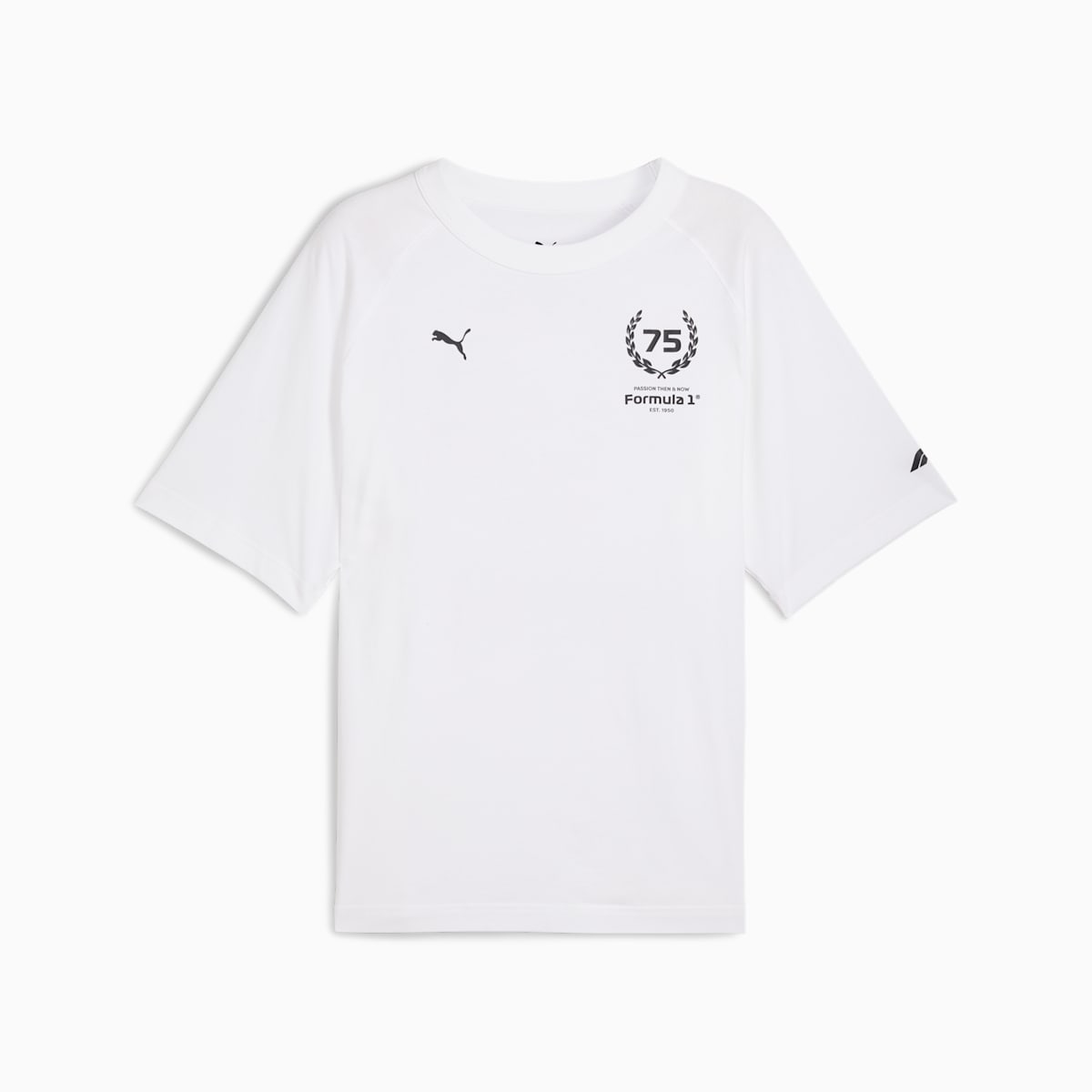 F1® 75yrs Relaxed Tee Men - PUMA White - front