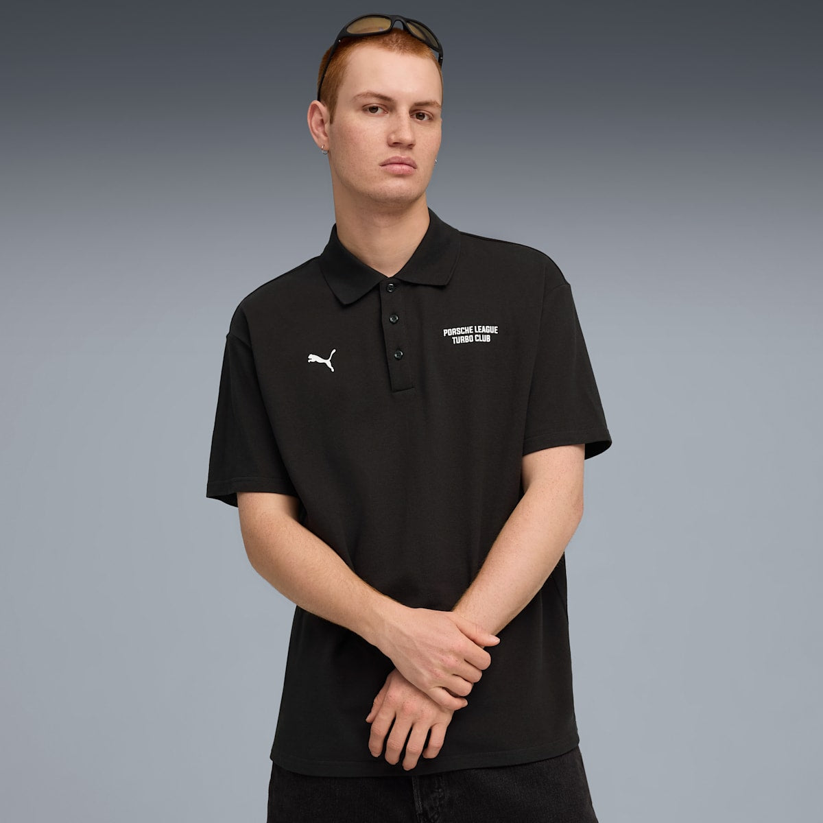 Porsche Legacy Polo Men's model image