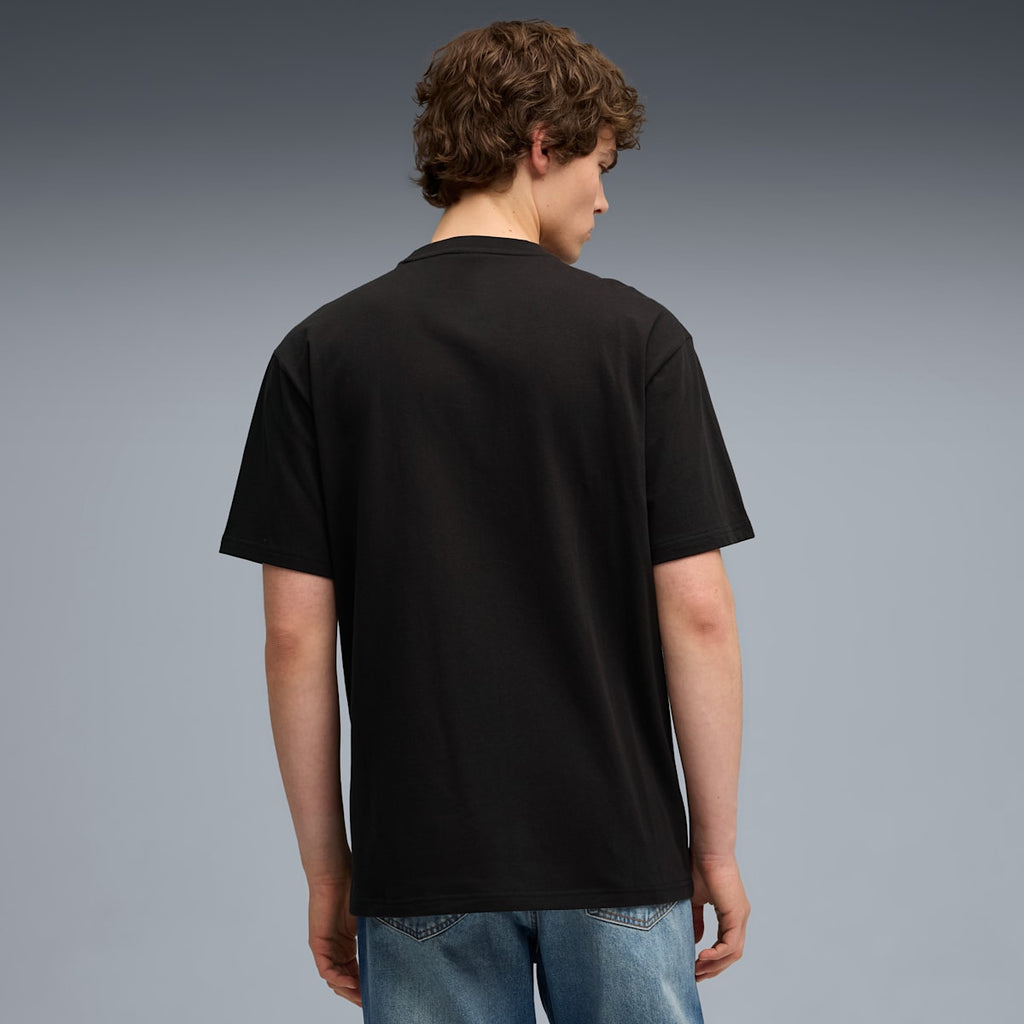 Scuderia Ferrari Premium Tee Men - PUMA Black - model-side
