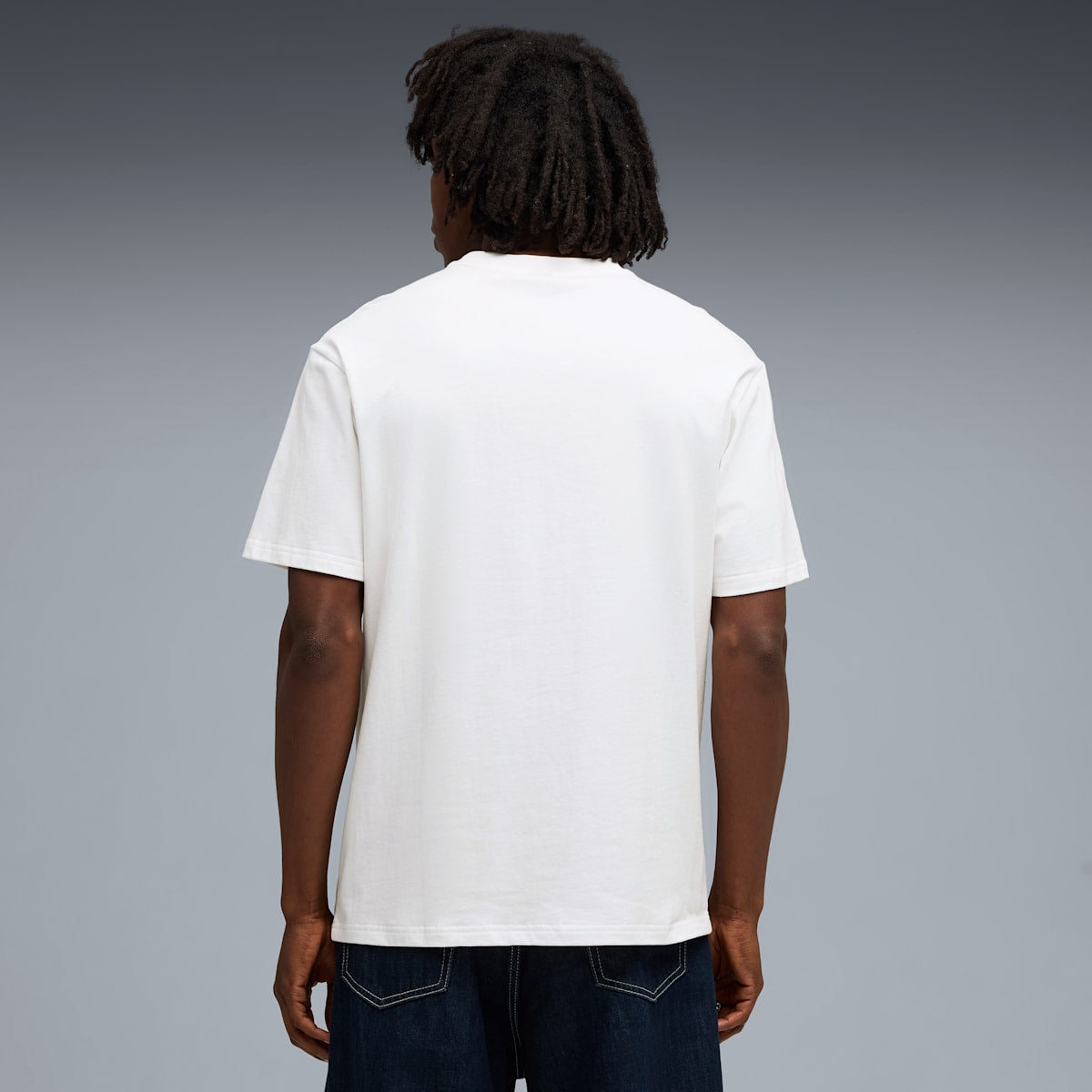 Scuderia Ferrari Premium Tee Men - PUMA White - model-side