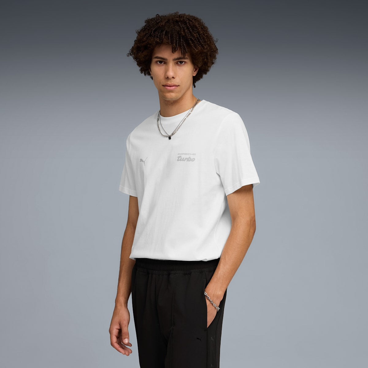 Puma Porsche Legacy Essentials Tee Men model image